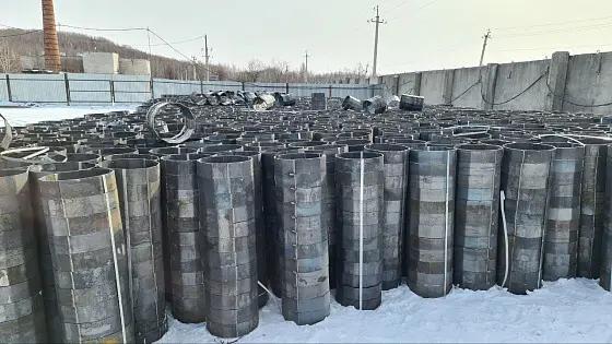 Более 50 тысяч колец жесткости для буронабивных свай за 2025 год